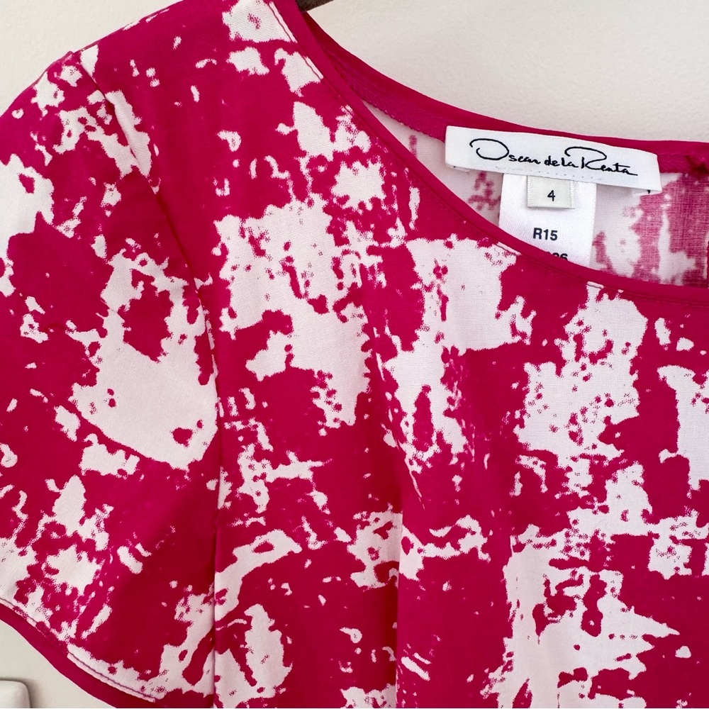 Oscar de la Renta Dress - Pink - Size 4 - like new condition. Only worn once